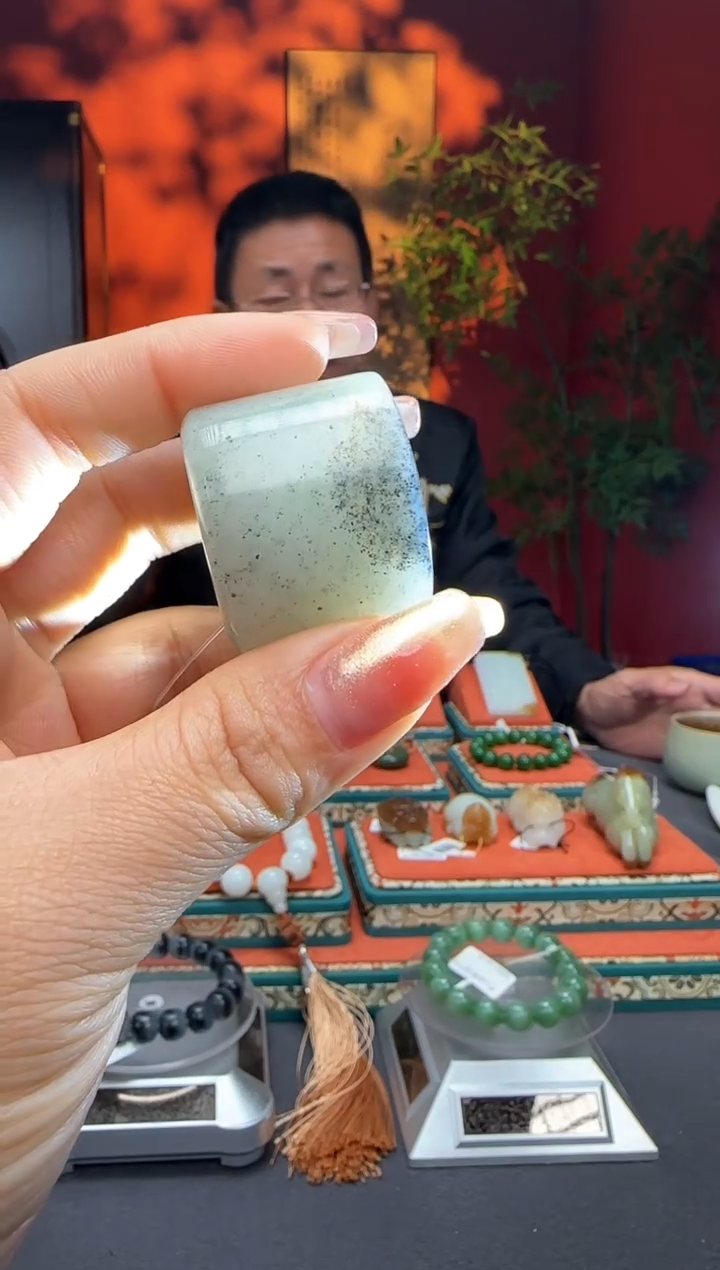 【闪购商品】和田玉扳指未镶嵌扳指内劲22