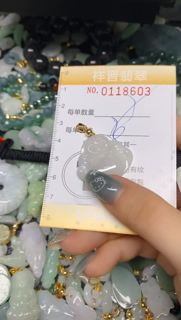 【闪购商品】翡翠颈饰未镶嵌闪购0118603