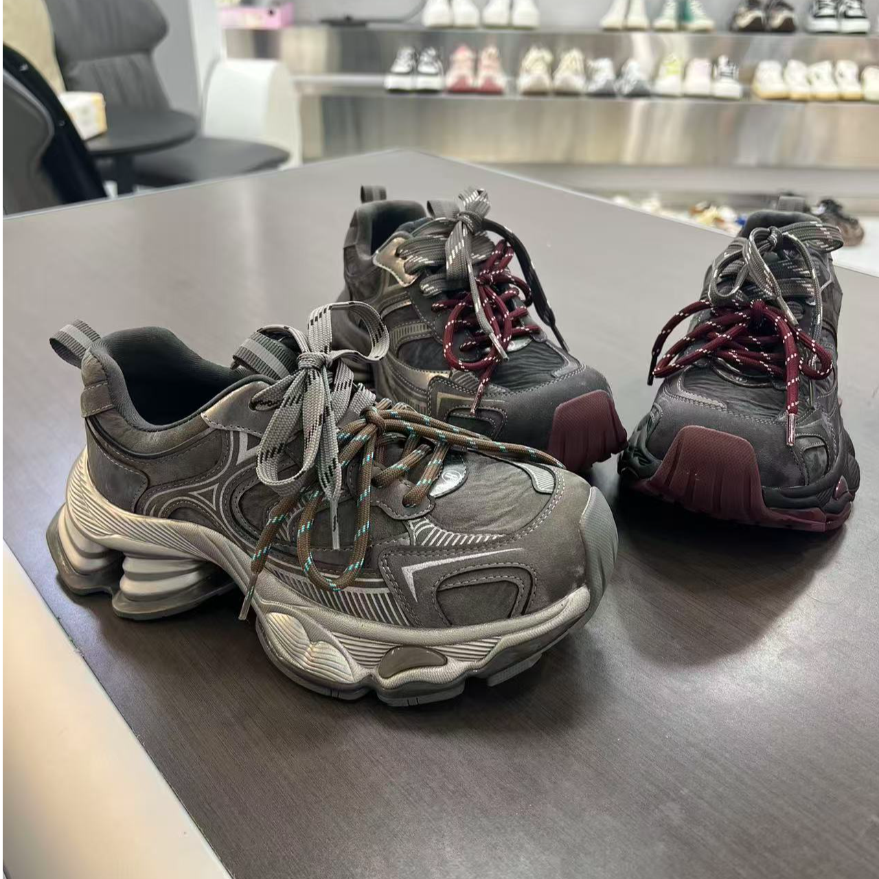 【欧货潮鞋】个性四季款网鞋透气ins老爹鞋厚底透气运动鞋跑步鞋