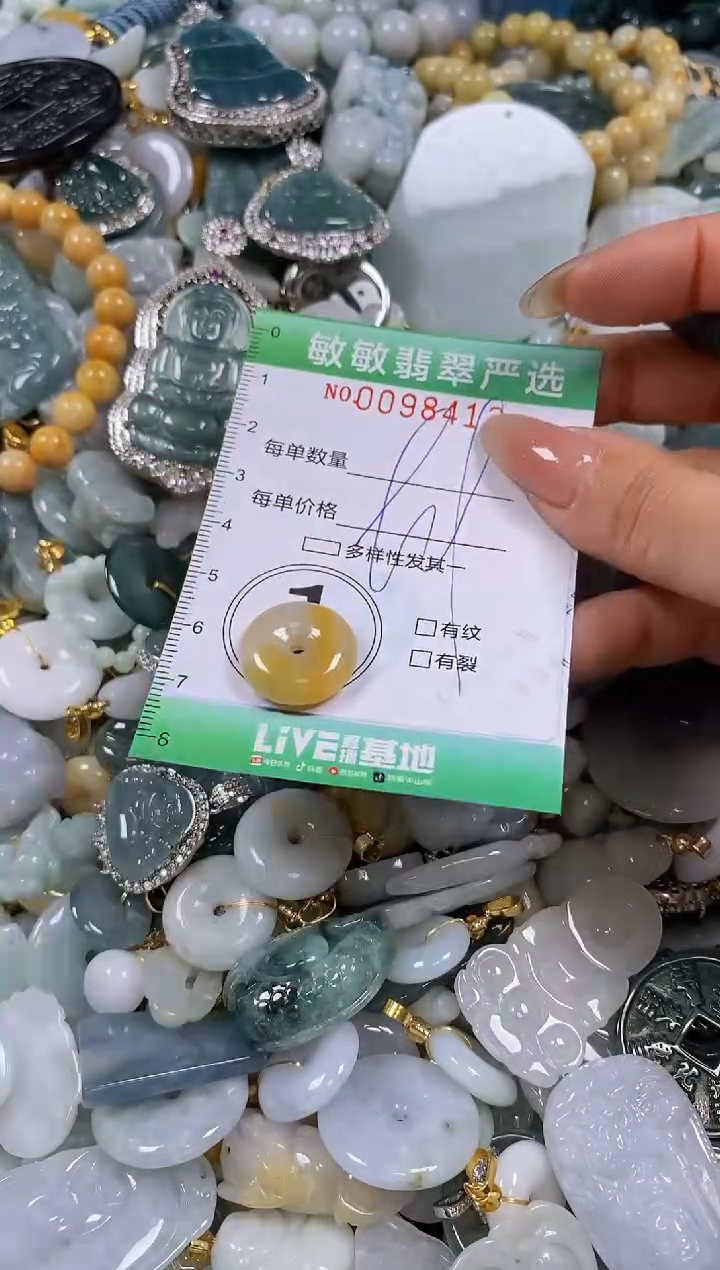 【闪购商品】翡翠颈饰未镶嵌闪购0098413