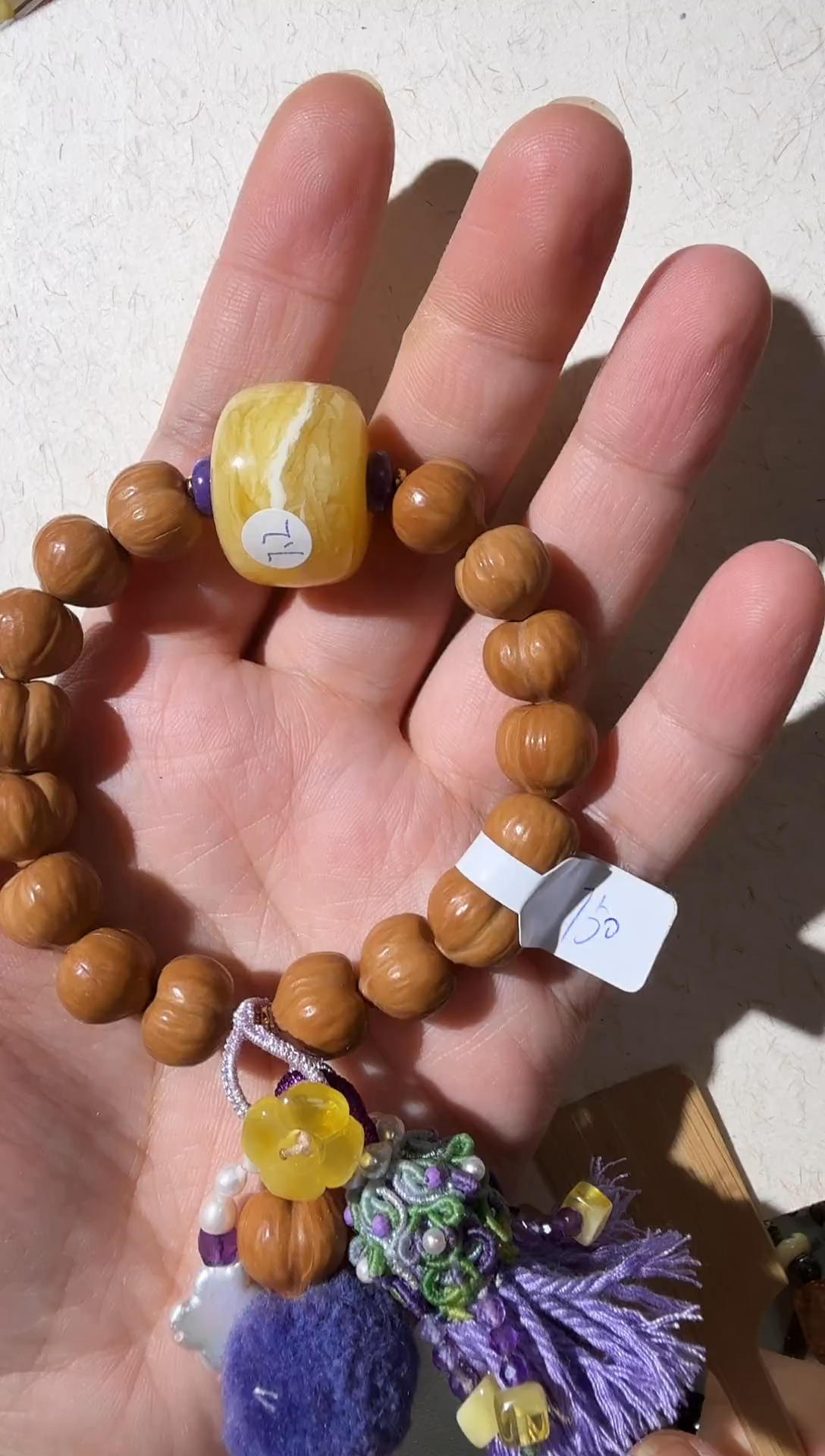 手链蜜蜡未镶嵌蜜蜡墩子手链