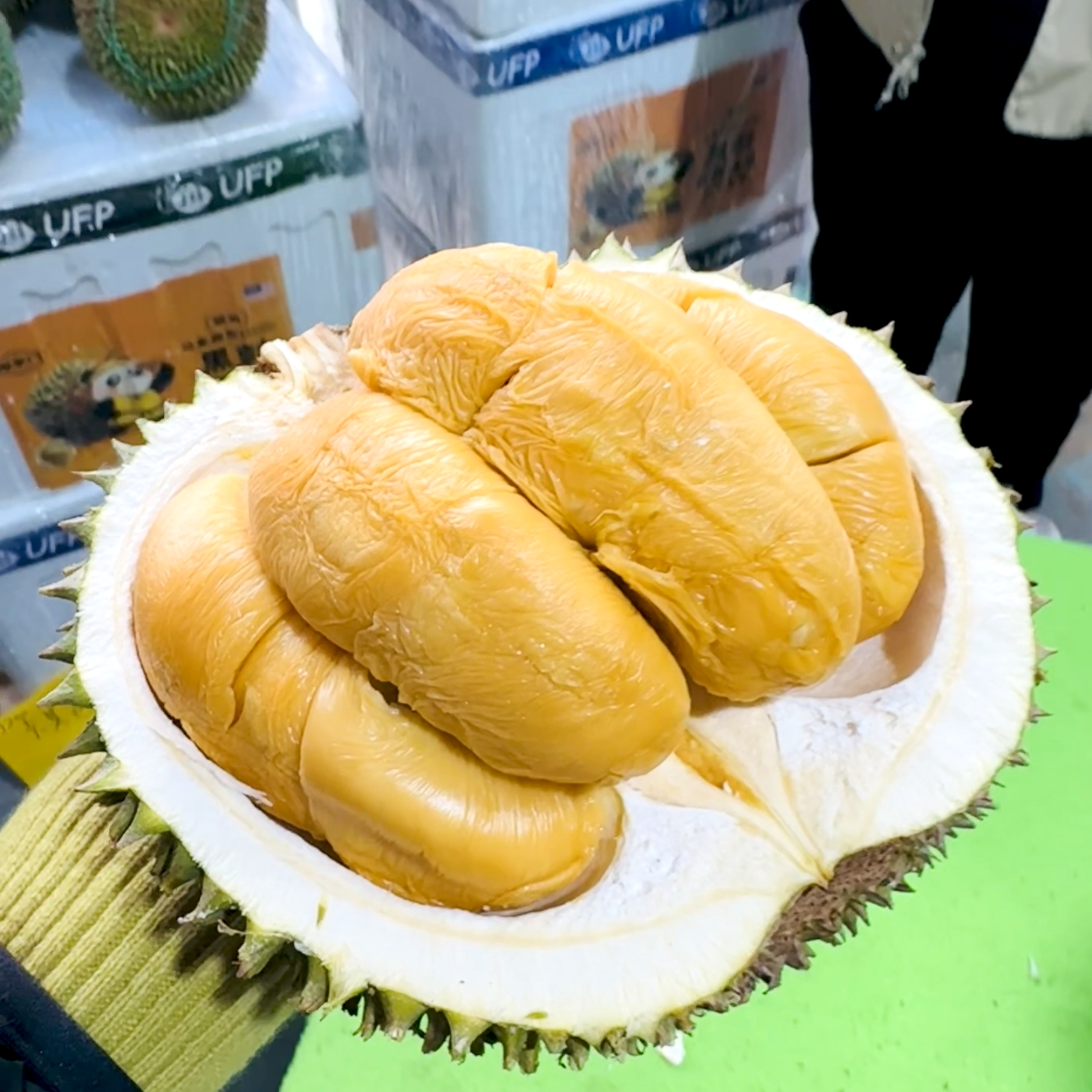 AA大猫山王马来西亚猫山王D197鲜榴莲一果一重核大猫山王马来西亚