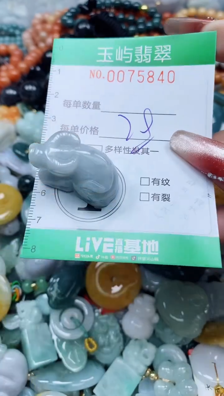 【闪购商品】翡翠颈饰未镶嵌闪购0075840