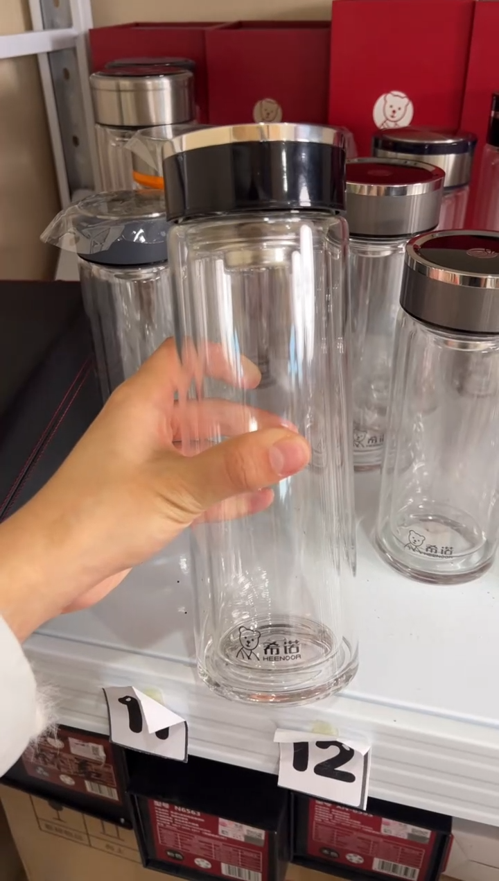 【闪购商品】双层高档410ml大容量茶杯