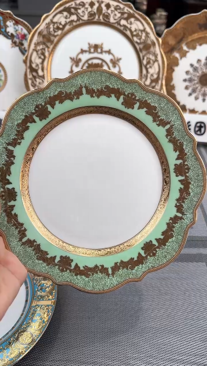 【闪购商品】瓷片8英寸平盘春节活动2个