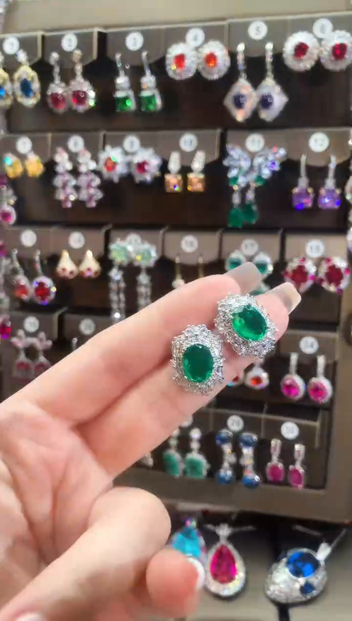 铜合金合金无时尚好看耳饰