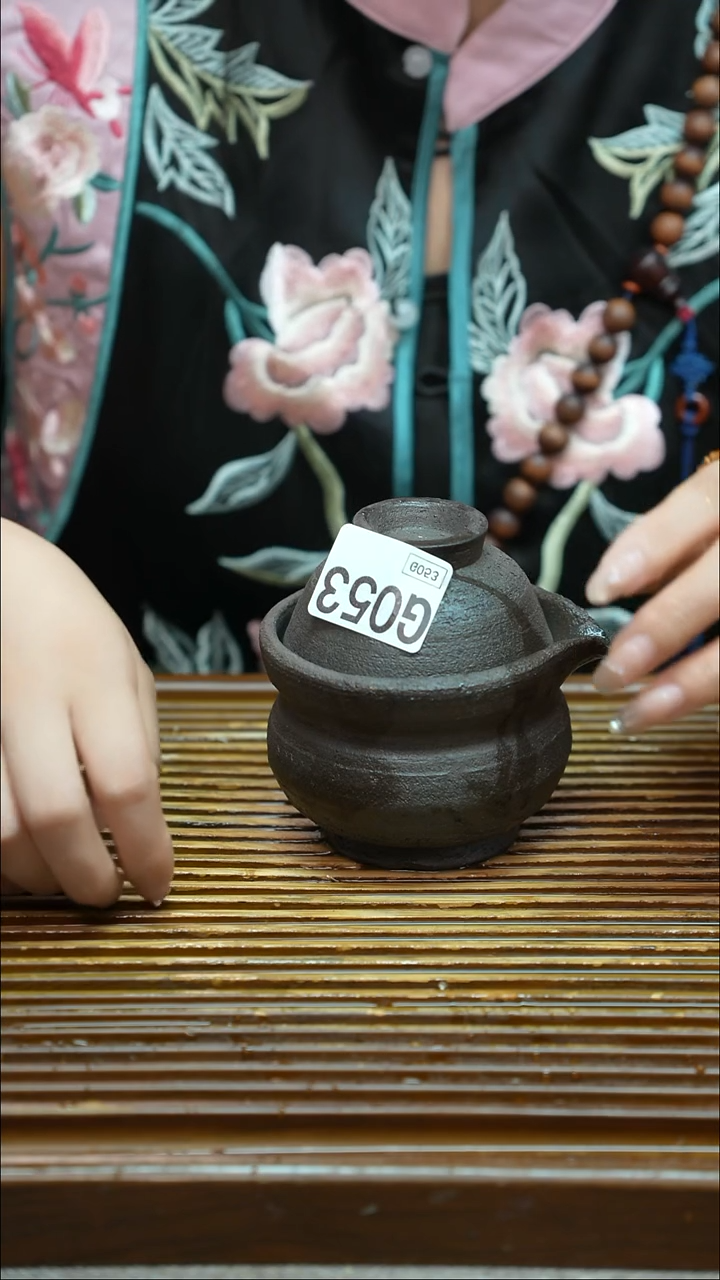 万古烧粗陶手工茶具