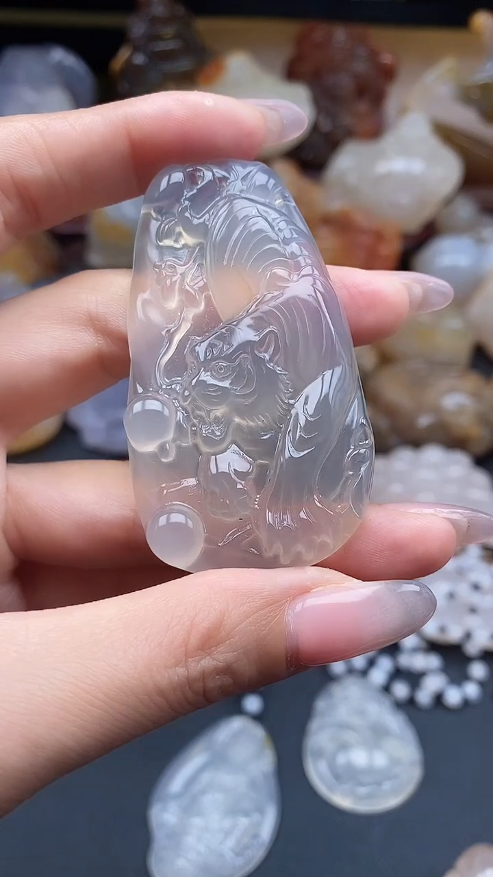 【闪购商品】玛瑙/玉髓颈饰未镶嵌dd