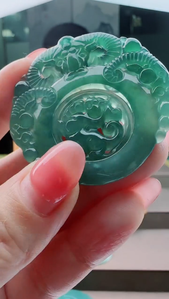 【闪购商品】翡翠颈饰未镶嵌多样式发货一件发货三阳开泰