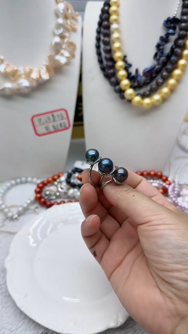 淡水珍珠未镶嵌套链35