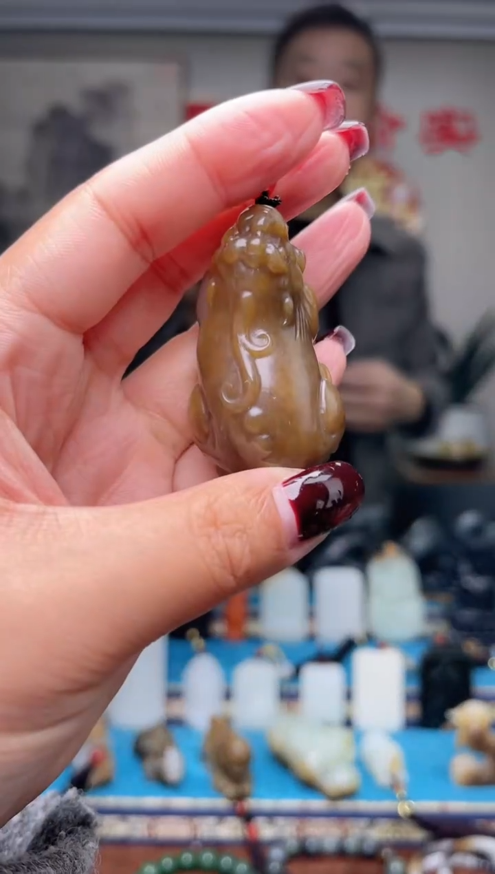 【闪购商品】和田玉挂件未镶嵌1