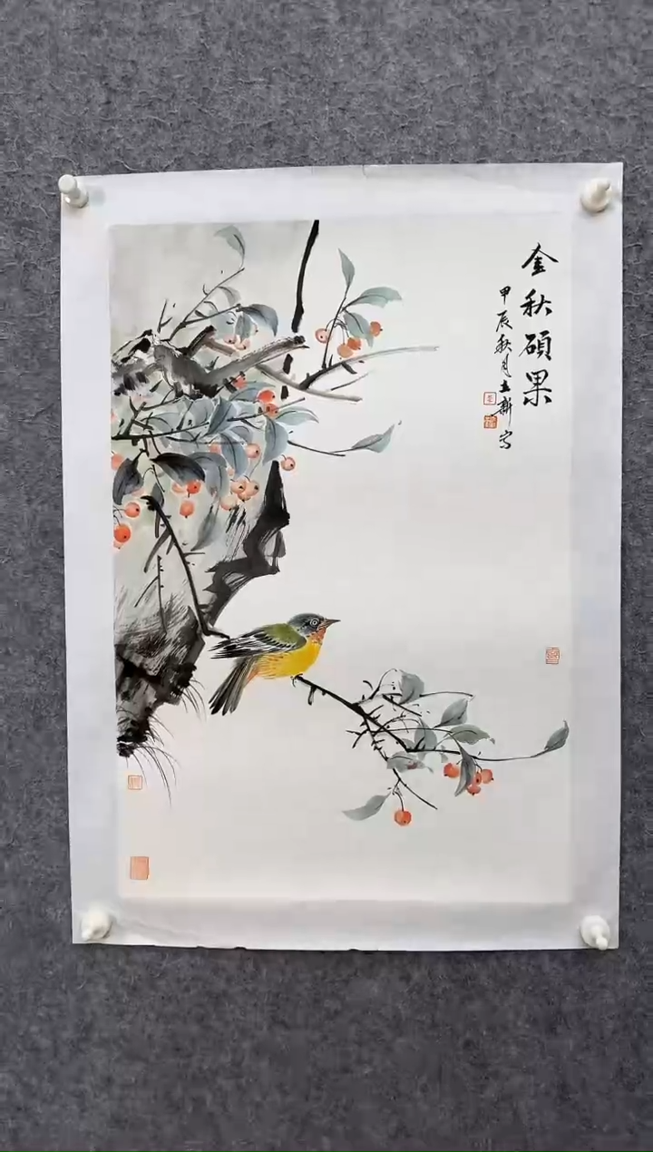 国画ST-LLX老师绘画作品