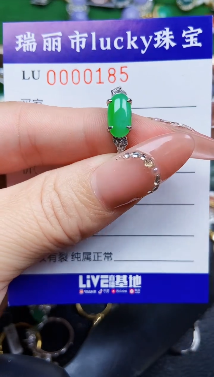 【闪购商品】翡翠颈饰银S925镶嵌0185