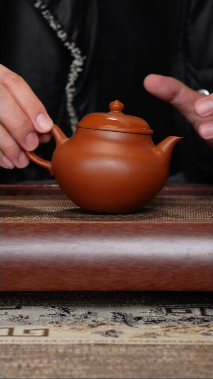 【闪购商品】紫砂茶壶微瑕秋水朱泥