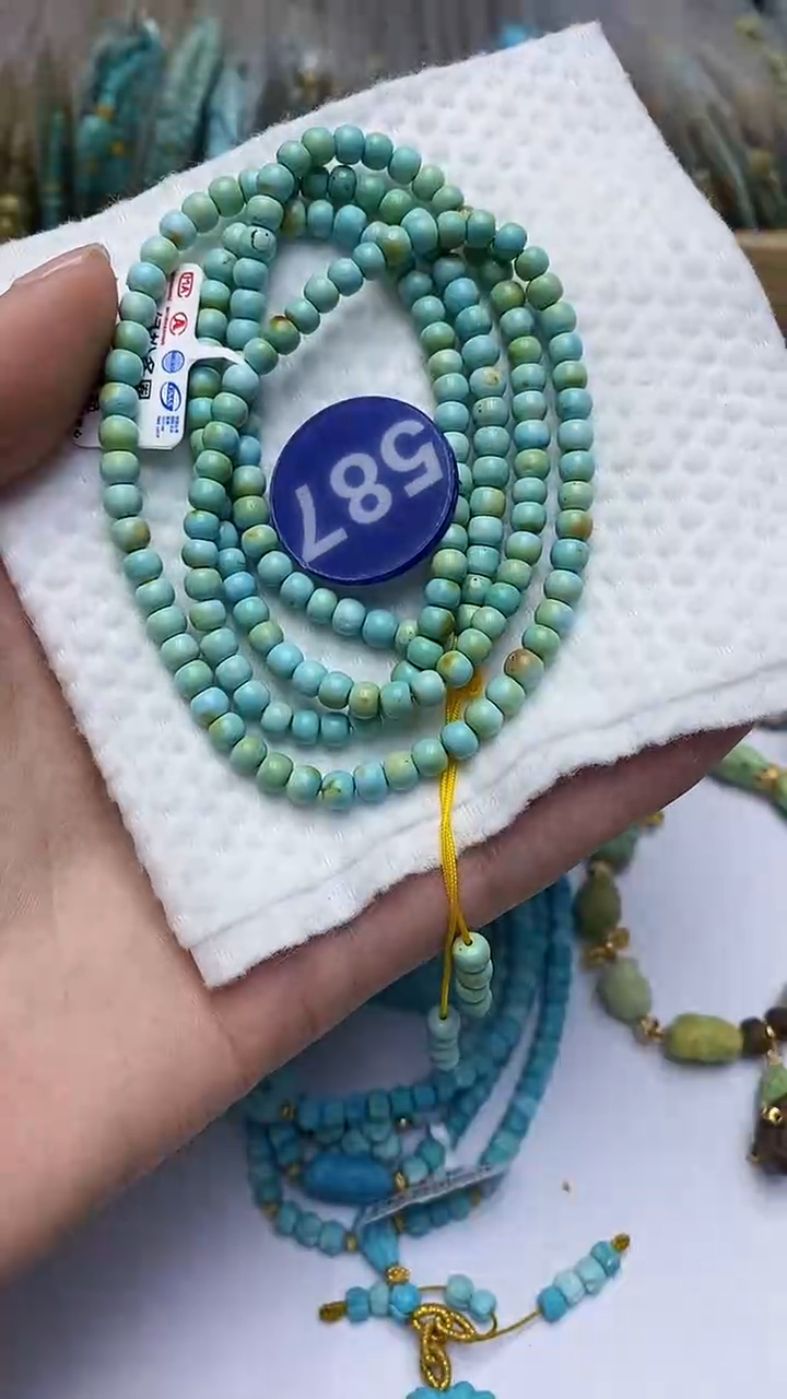 【闪购商品】绿松石项链未镶嵌587