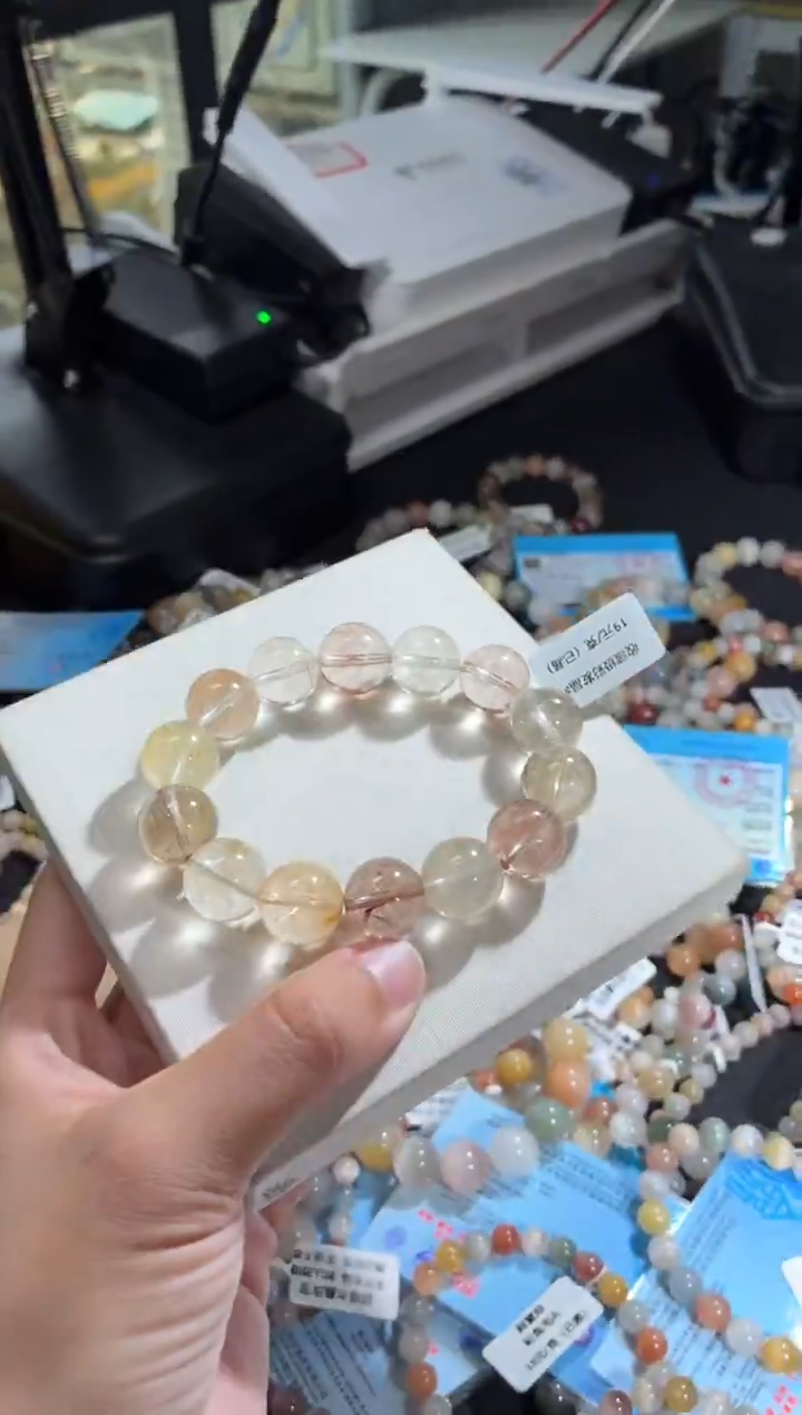 未镶嵌手链水晶120号多样性发一R 15+