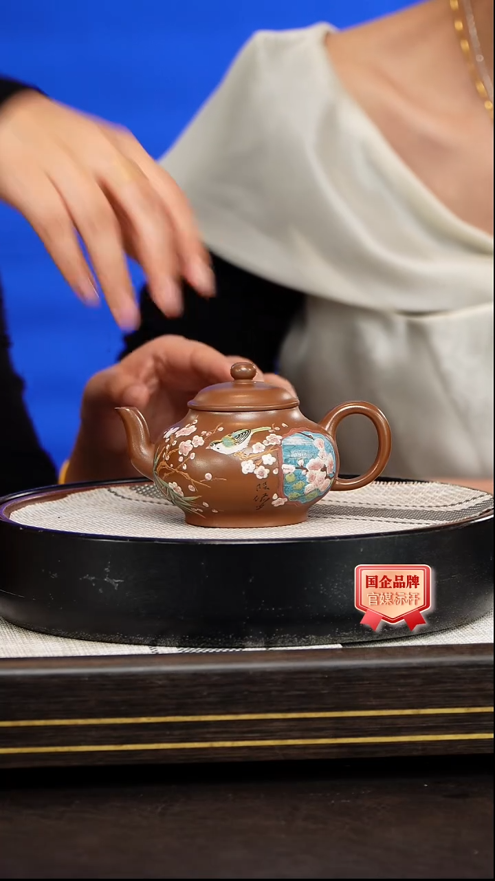 茶壶紫砂丁雪英 