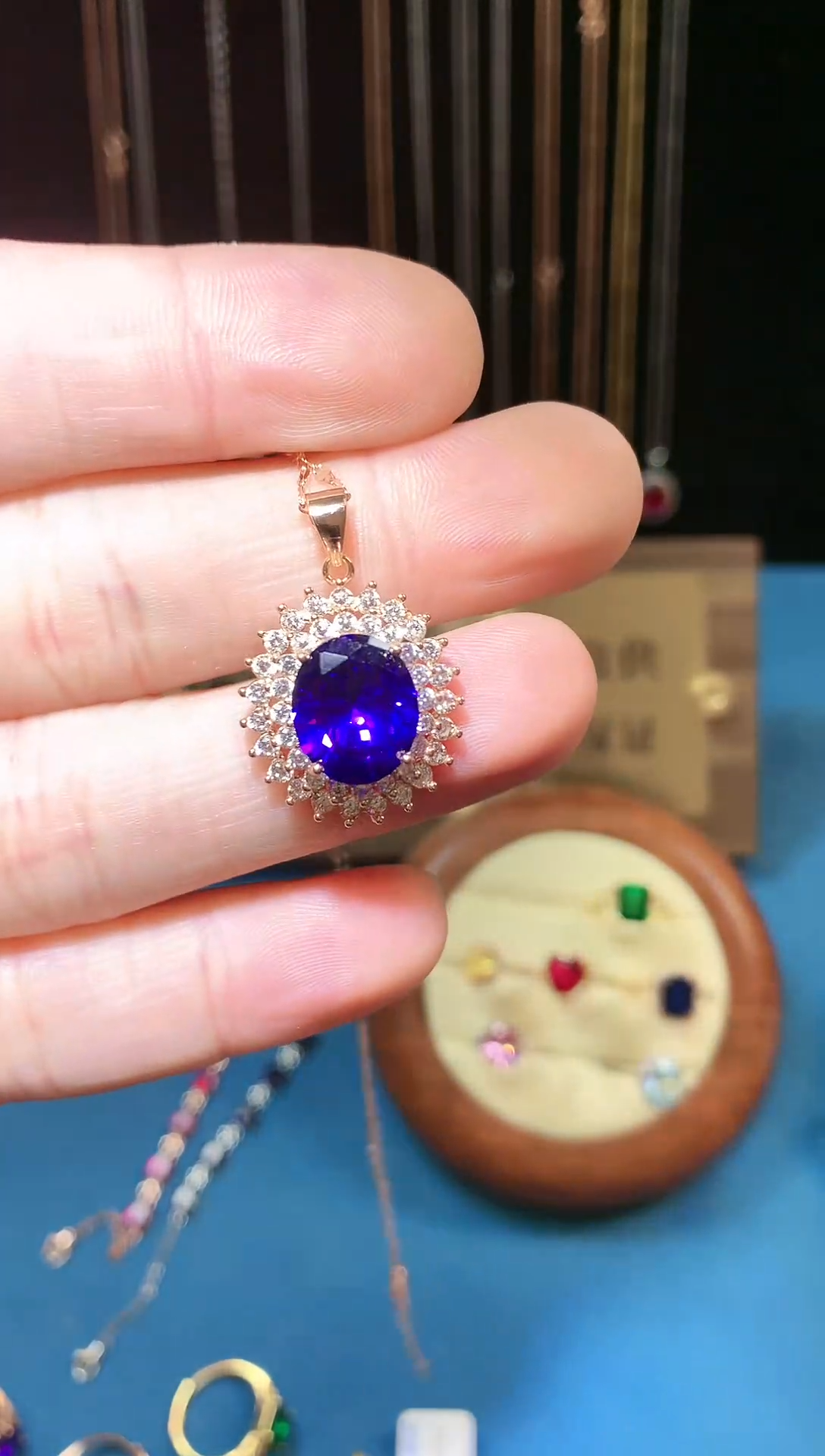 【闪购商品】紫晶项链银S925镶嵌11111