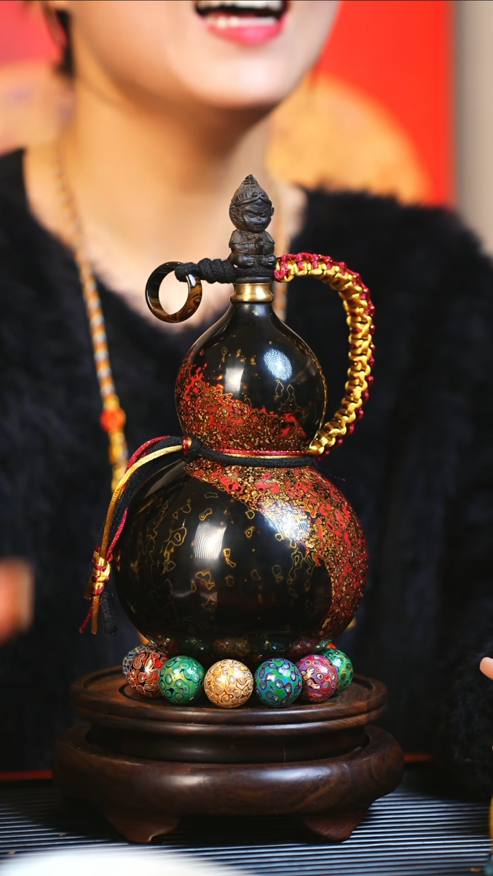 【闪购商品】JG109大师姐臻选漆艺真葫芦