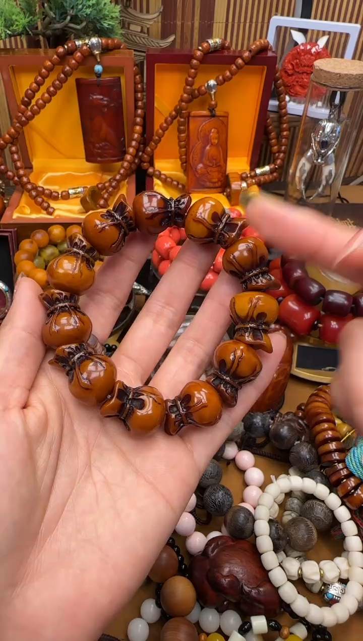 未镶嵌颈饰蜜蜡所见即所得所见即所得