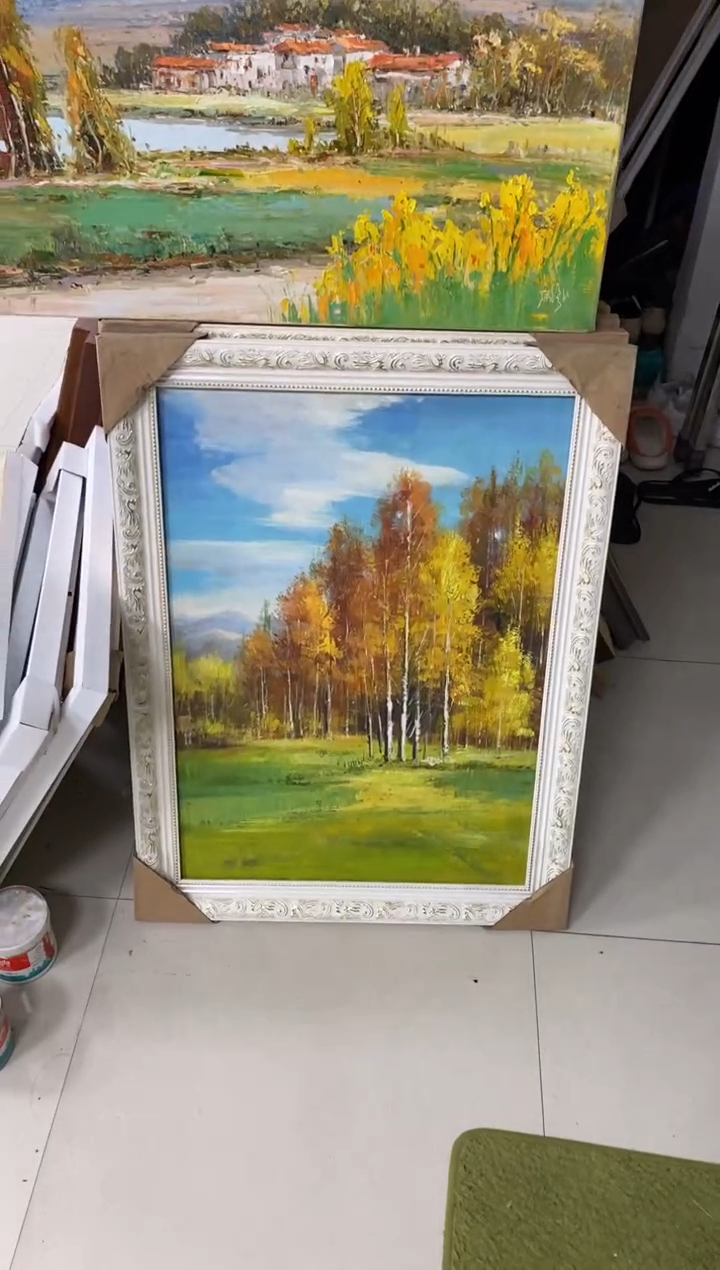 【闪购商品】手工手绘精品油画内框50+70