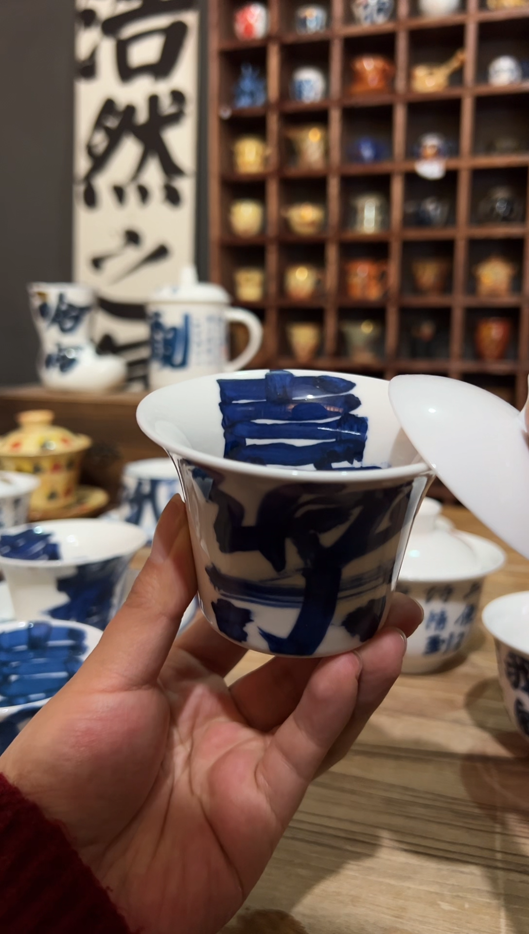 【闪购商品】观云听雨原创手绘茶具