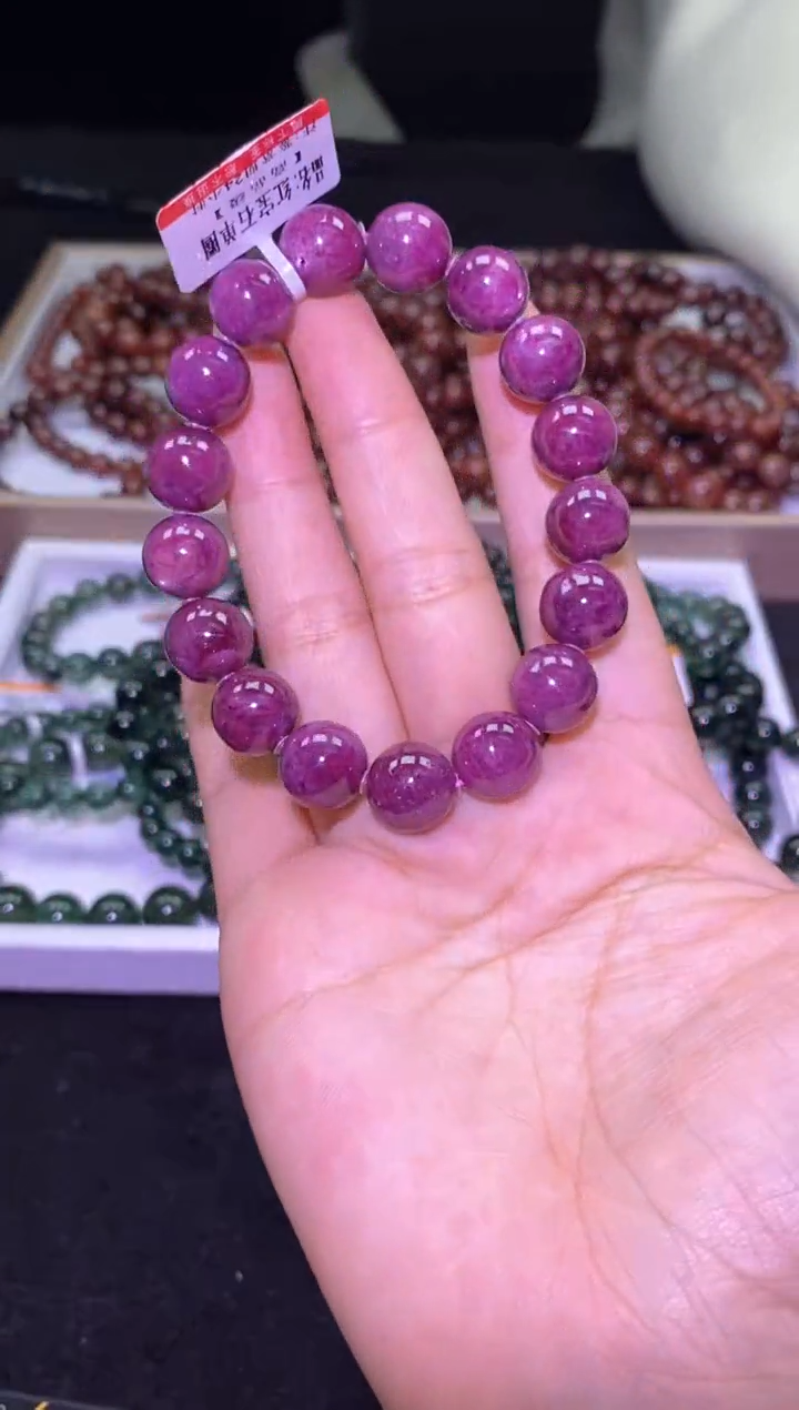 未镶嵌手链红宝石红宝石-A02-多样性发其一