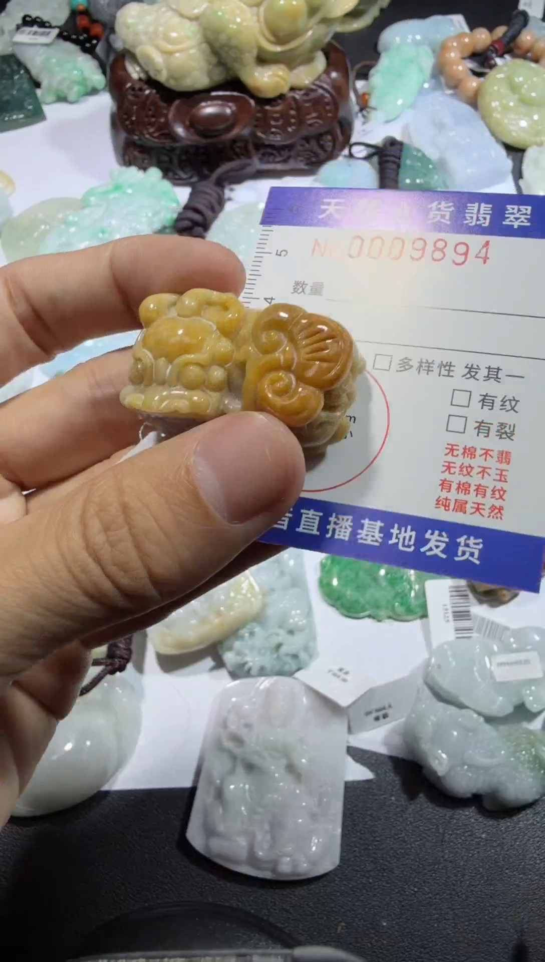 【闪购商品】翡翠颈饰未镶嵌00009894