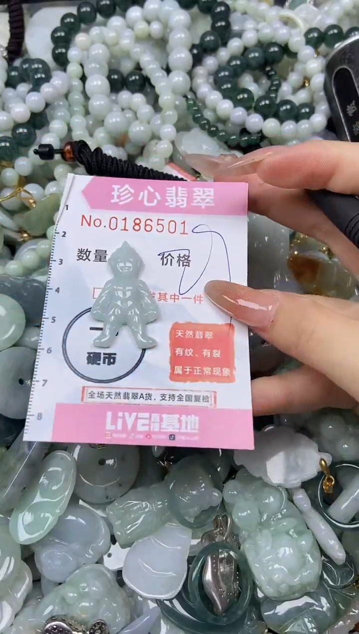 翡翠未镶嵌颈饰闪购链接0186501
