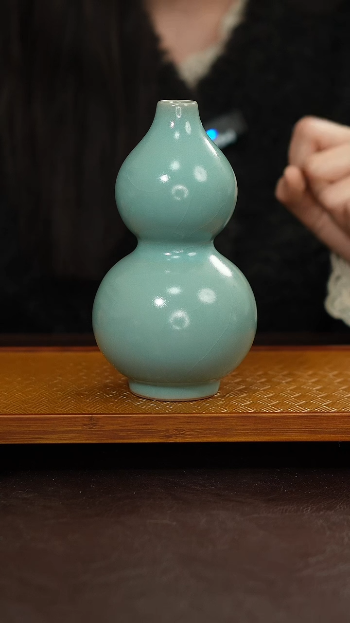 摆件陶原矿原釉汝宋汝瓷