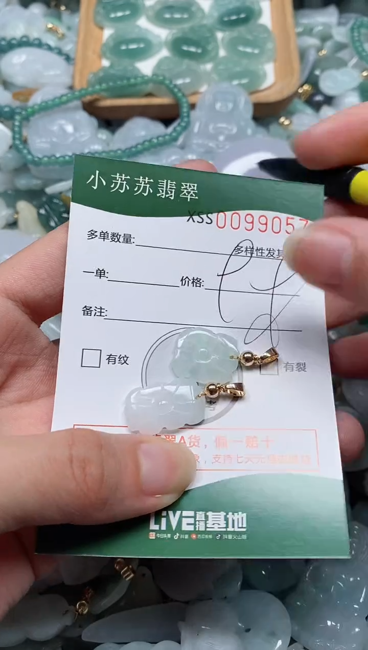 【闪购商品】翡翠颈饰未镶嵌闪购商品0099057