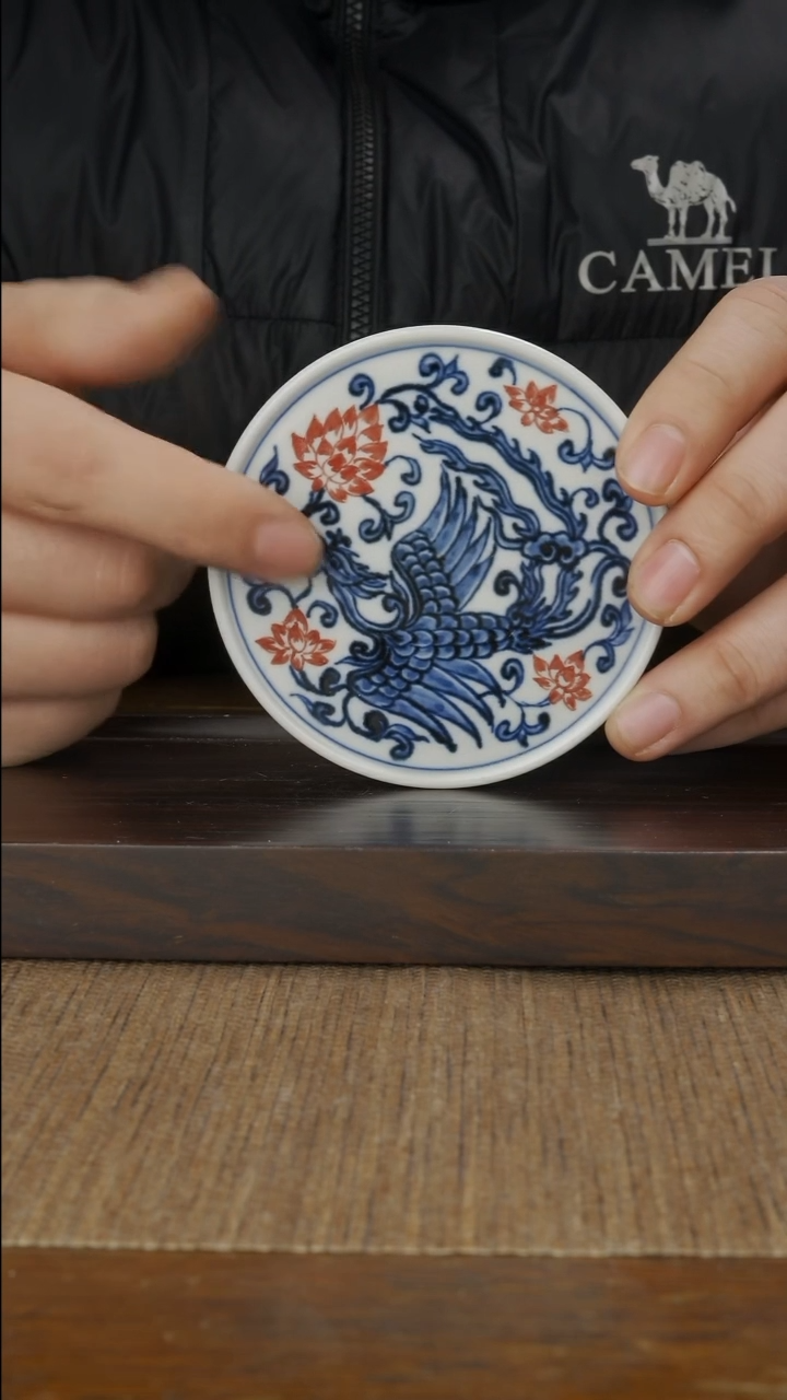 【闪购商品】摆件景德镇手工手绘茶具大器宛成