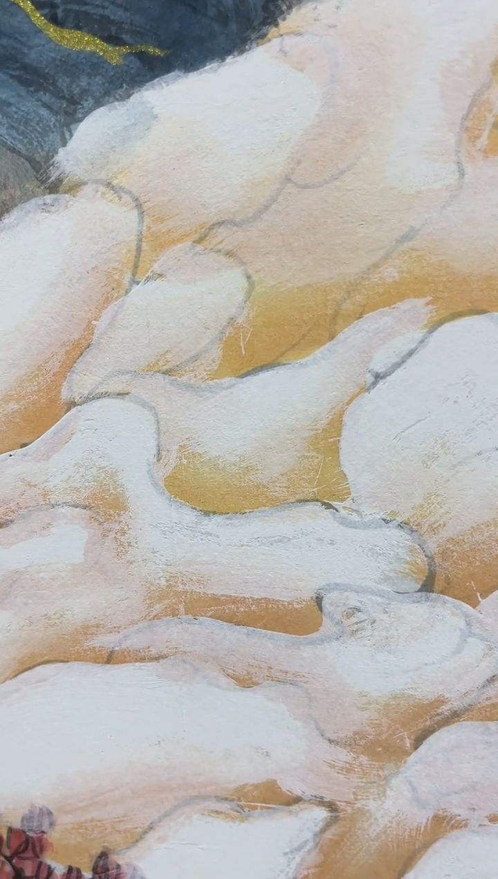 【闪购商品】国画郑乐华绘画手绘作品8-61