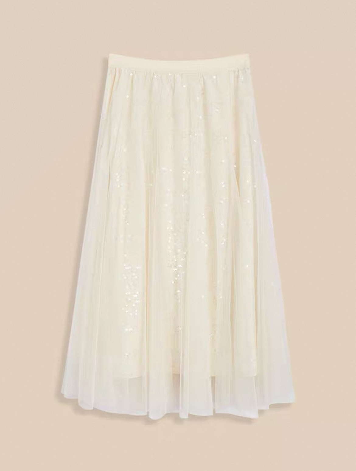 萧萧 半身裙2025新款法式温柔淑女气质通勤百搭网纱裙