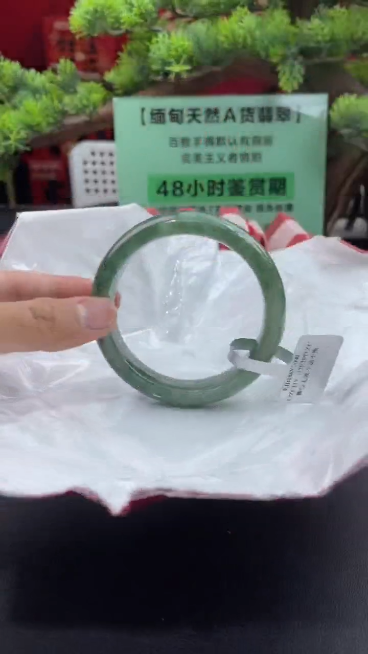【闪购商品】翡翠手镯未镶嵌翡翠手镯（微瑕）3