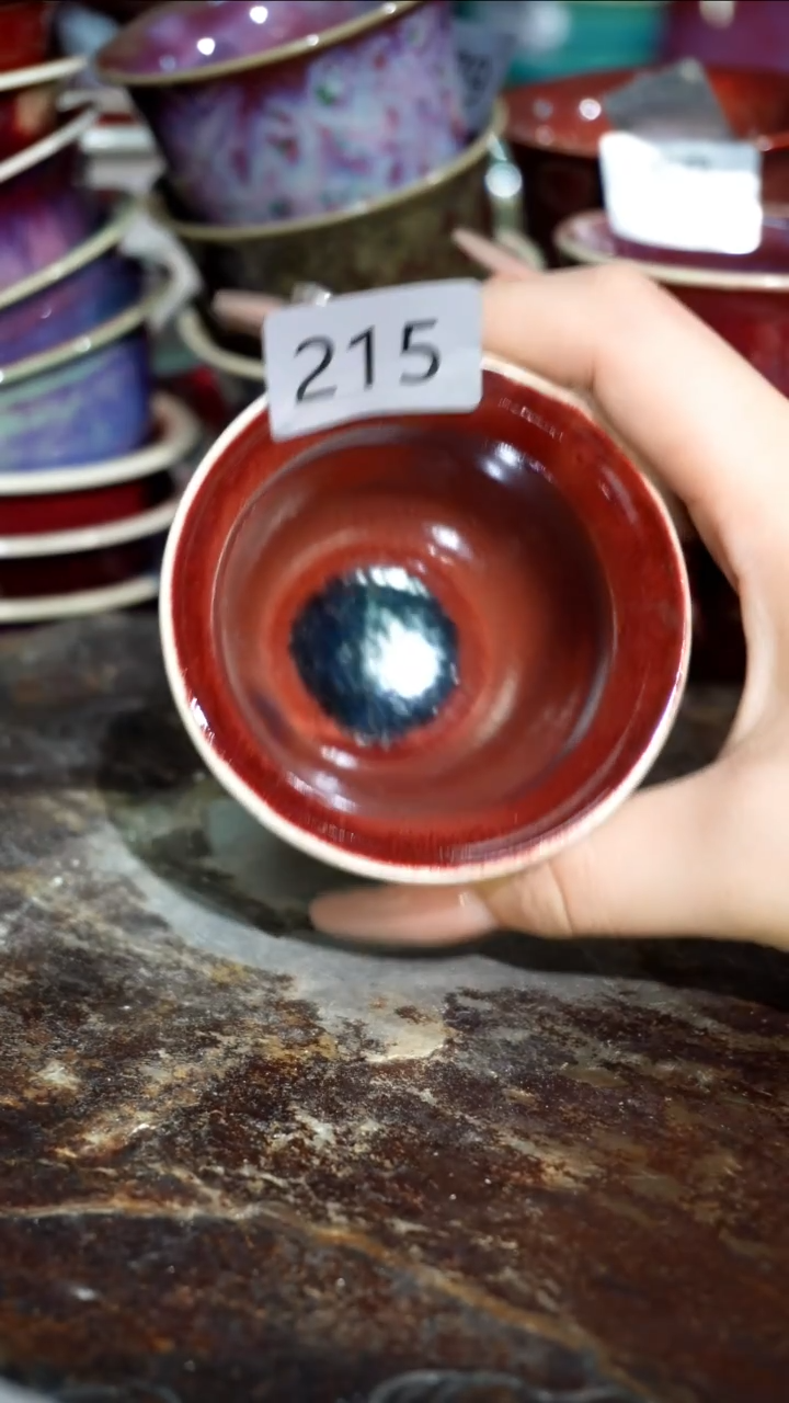 摆件精品窑变钧瓷茶器