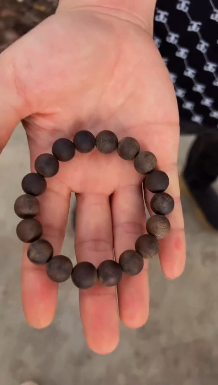 【闪购商品】沉香手串600227绿棋手链1.1单圈多样性发一