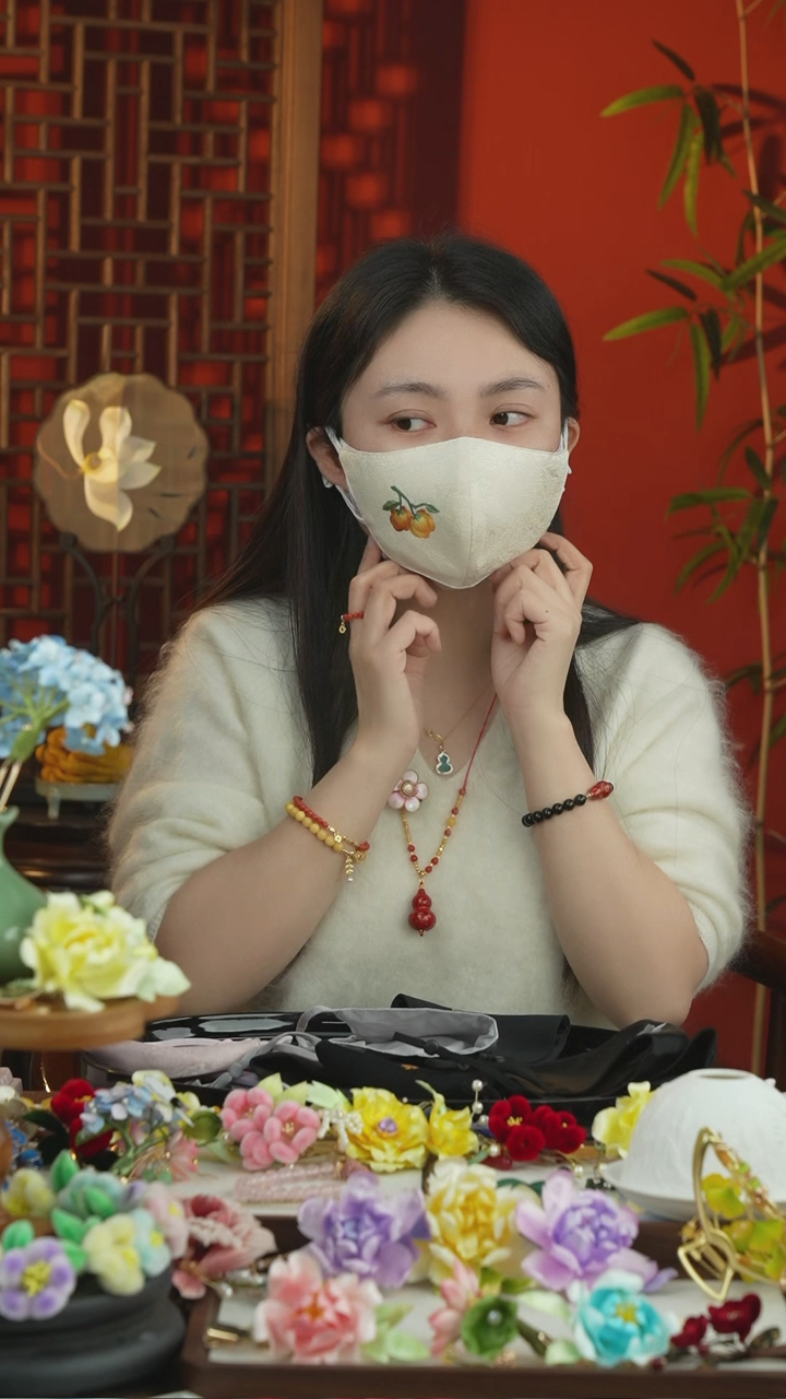 刺绣闪购口罩不可退换介意勿拍