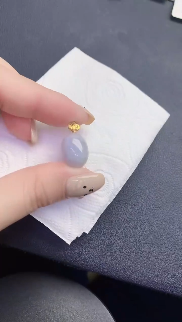 颈饰未镶嵌翡翠缅甸天然翡翠A货