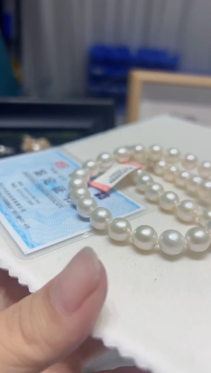 未镶嵌项链淡水珍珠18