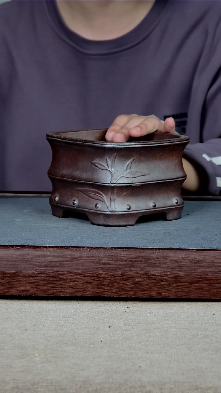 紫砂花盆12*8内径尺寸