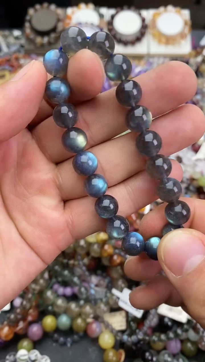 未镶嵌手链拉长石手链