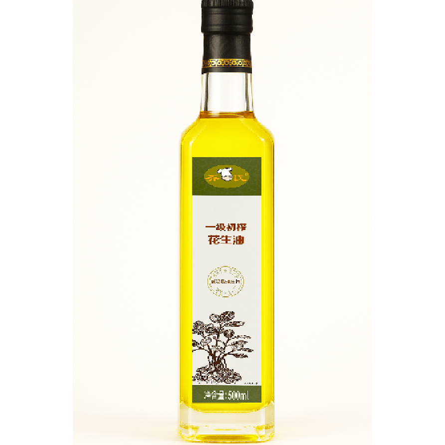 齐氏一级初榨月子油冷榨+初榨+鲜榨唐山老字号滦州非遗亚麻籽油