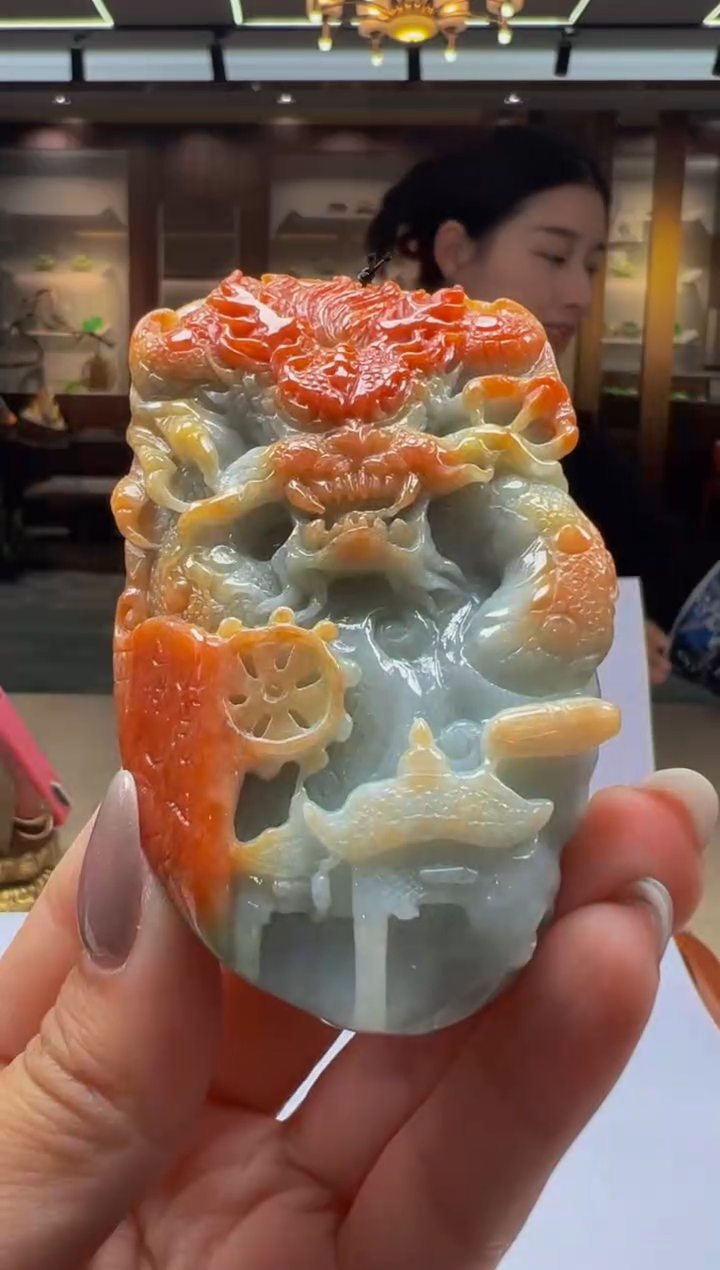 【闪购商品】定制翡翠未镶嵌Q2025-2-23-49