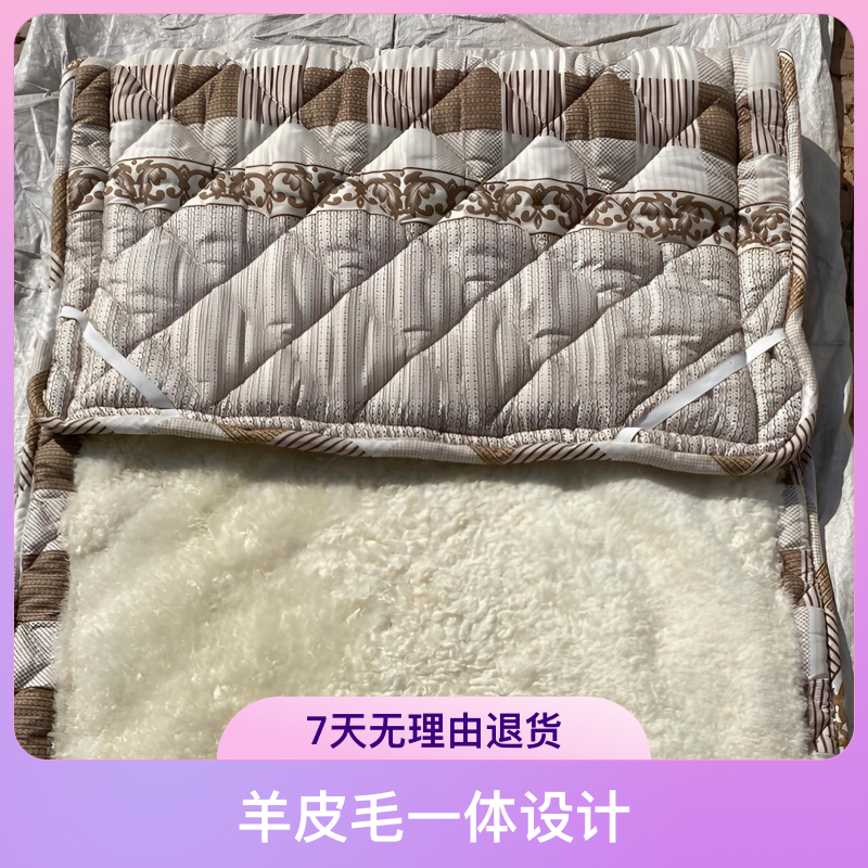 床褥保暖褥子床单榻榻米防滑绗缝家用舒适透气床垫
