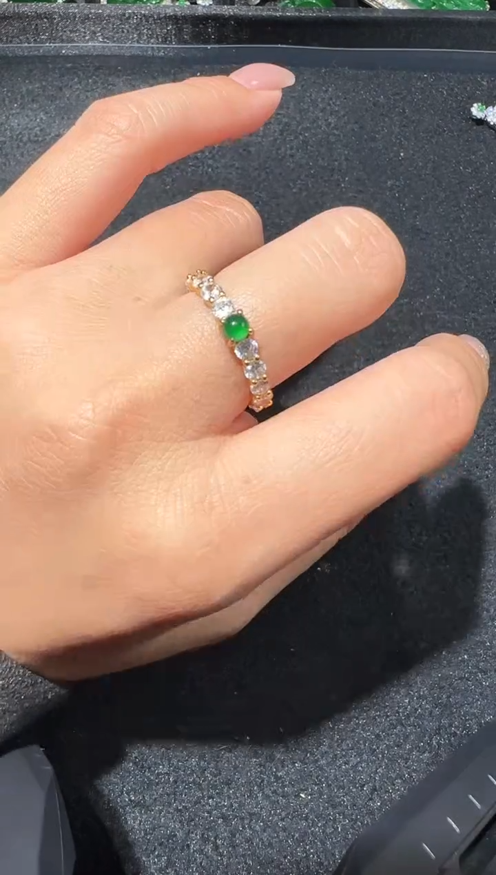 【闪购商品】翡翠戒指未镶嵌多样性发货拍一发一