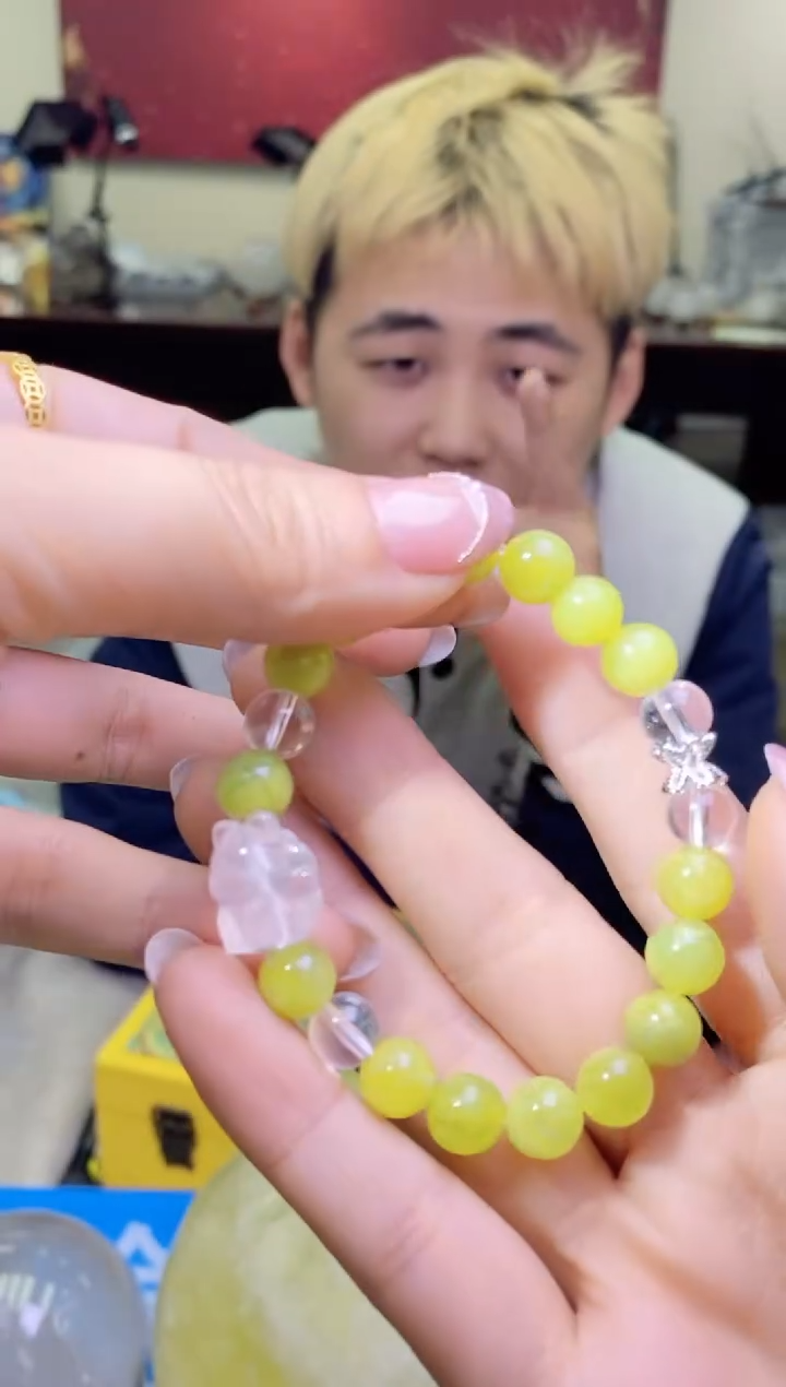 水晶手链未镶嵌多样性发一件 165