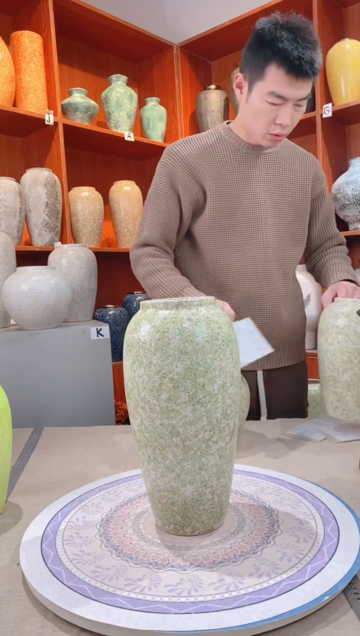 【闪购商品】瓶春意盎然 大号 陶瓷花瓶 无花