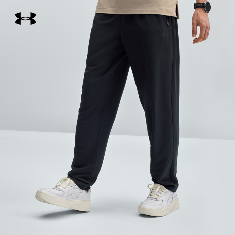 安德玛官方UA夏日男女户外梭织训练运动防晒长裤6007542&6007544