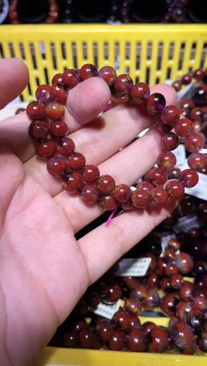 【闪购商品】水晶手链未镶嵌极光单圈A8（多样性发其一）